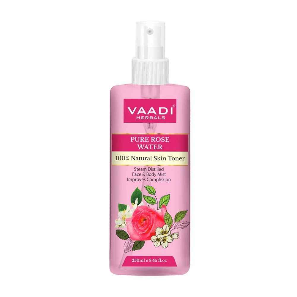 Buy Vaadi Herbals Rose Water - 100% Natural & Pure (250 ml) - Purplle