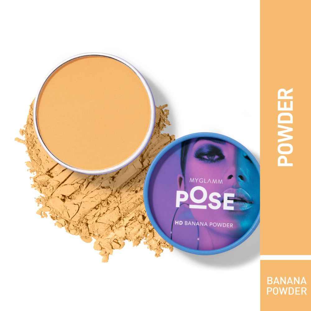 Buy MyGlamm POSE HD Banana Powder-Yellow-9 gm - Purplle