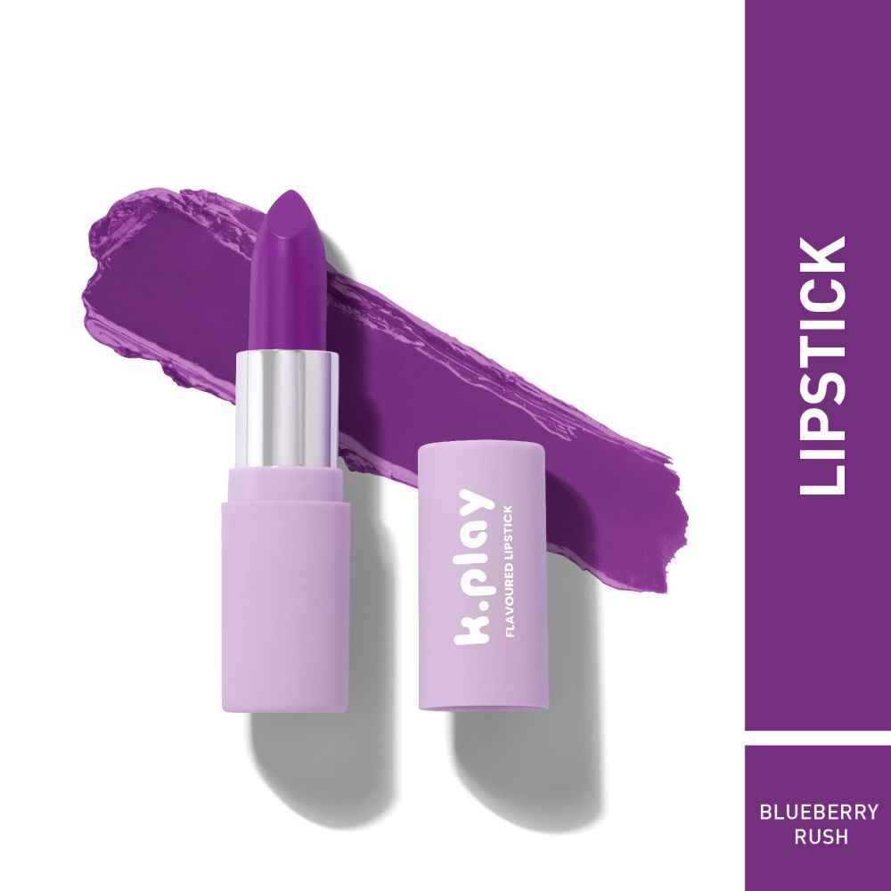 Buy MyGlamm K.Play Flavoured Lipstick-Blueberry Rush-4.2gm - Purplle