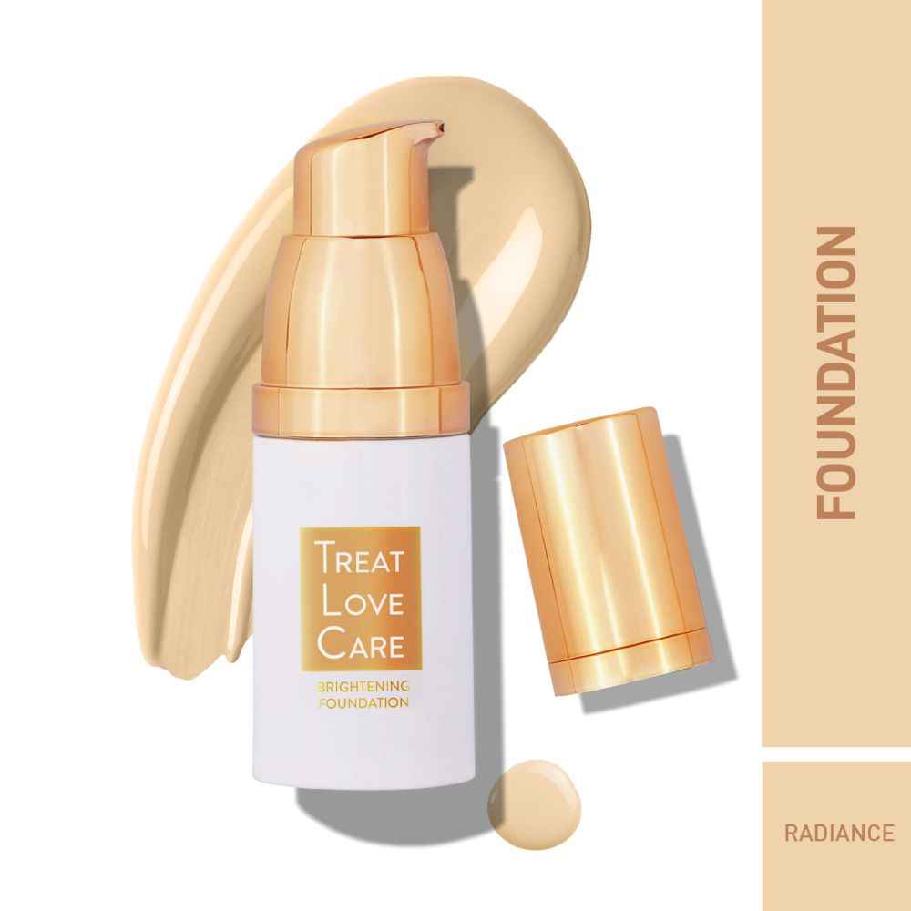 Buy MyGlamm Treat Love Care Brightening Foundation-Radiance-14ml - Purplle
