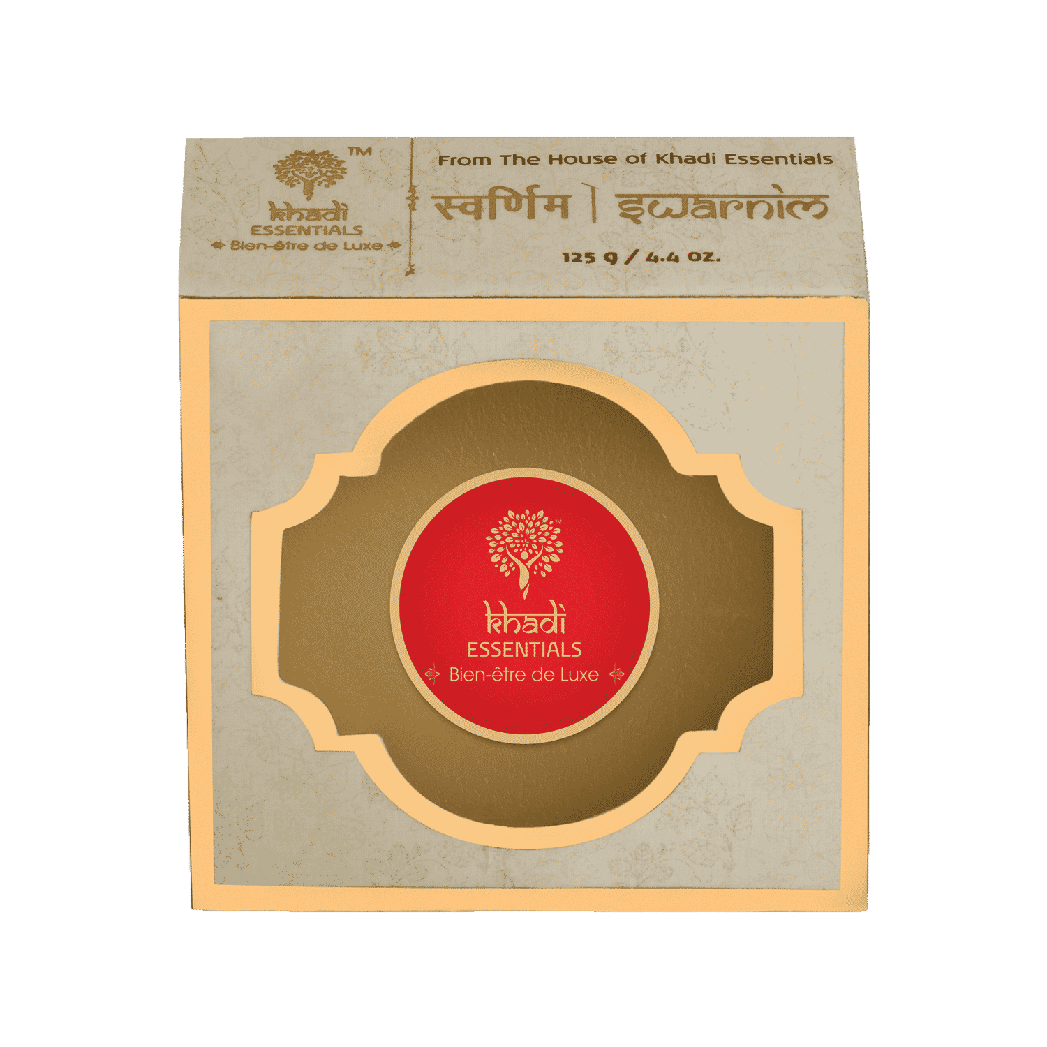 Buy Khadi Essentials Turmeric Soap with Pure Sandalwood, Chaulmoogra, Castor, Shea Butter For Skin Nourishment, 125gm Natural Organic Handmade Bath Bar - Purplle