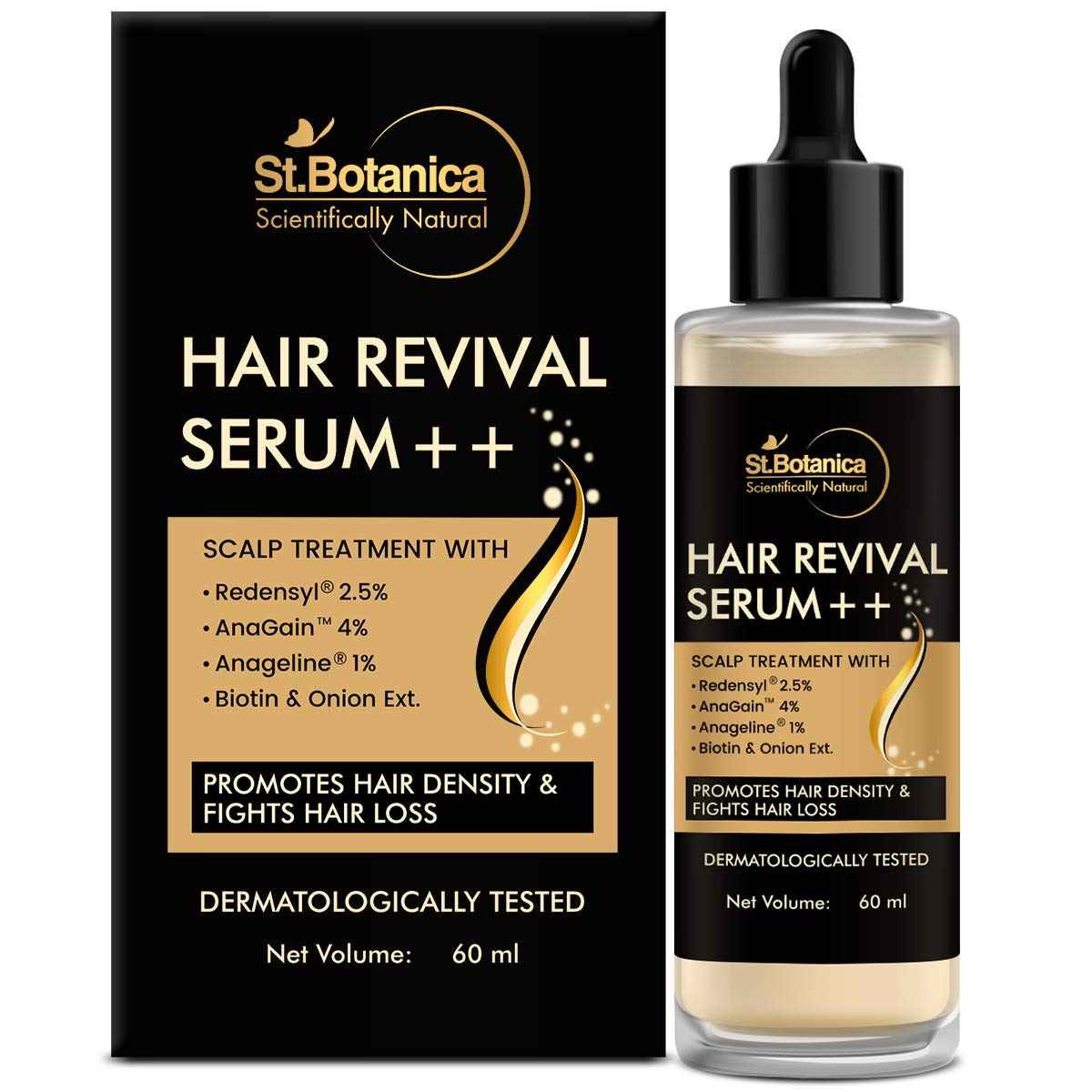 Buy StBotanica Hair Revival Serum 60ml - Purplle