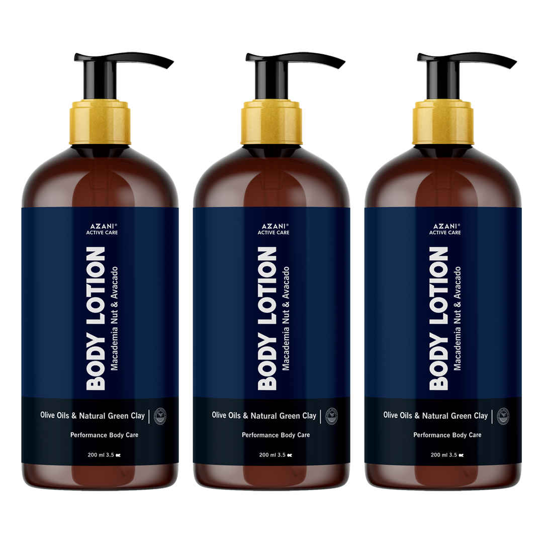 Buy Azani Active Care Shea Butter & Macadamia Nut Body Lotion for Dry & Sensitive Skin (Women & Men) | Long Lasting & Natural - 600 ml - Purplle