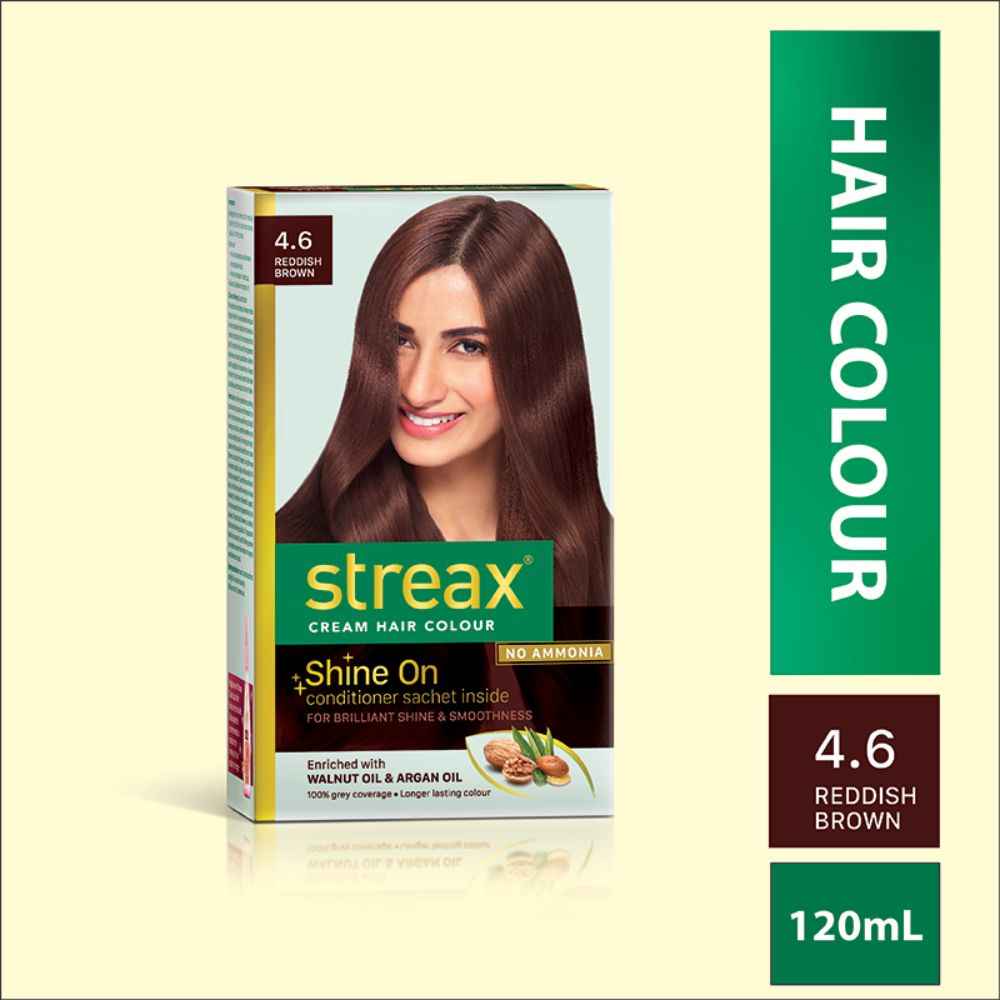 Buy Streax Hair Colour - Reddish Brown (120 ml) - Purplle