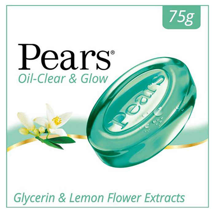 Buy Pears Oil Clear & Glow Soap Bar (75 g) - Purplle
