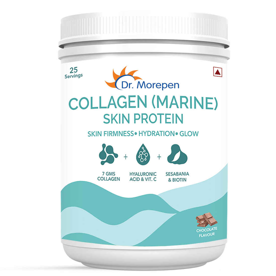 Buy DR. MOREPEN Marine Collagen Skin Protein Powder With Hyaluronic Acid, Vitamin C, Sesabania & Biotin - 240g - Purplle