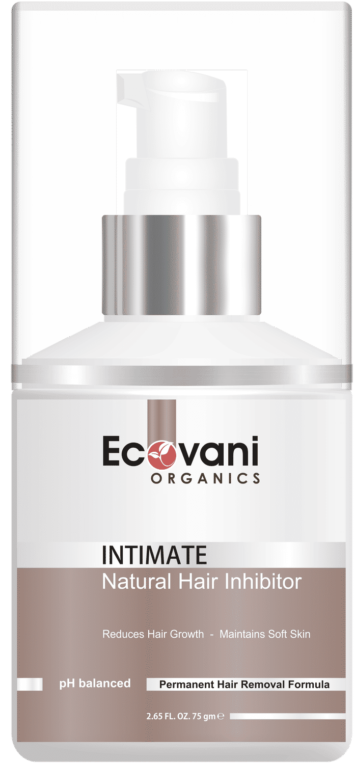 Buy ECOVANI Intimate Hair Inhibitor| Permanent Hair Removal Formula| pH Balanced| Organic Hair Retarder For Men and Women - 75gm - Purplle