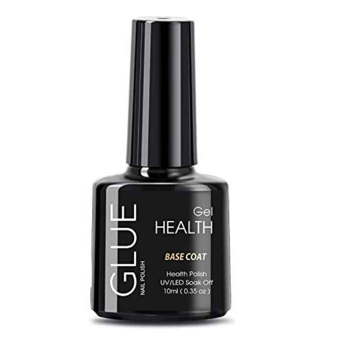 Buy GLUE 10ml Base Coat foundation gel Polish UV LED Nail Polish Semi Varnish Permanent Gel (GL-10ml-Base) - Purplle