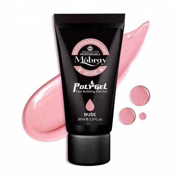 Buy Mobray 30ml Poly Gel Extend Builder Polygel Finger Nail Extension UV LED Acrylic Builder Gel (MOB-30ml-PGP07) - Purplle