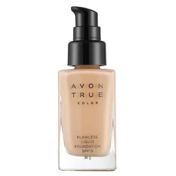 Buy Avon True Color Flawless Liquid Foundation SPF15 30 ml - True Beige - Purplle