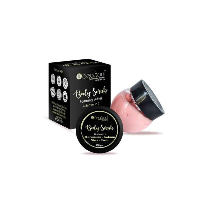 Buy SeaSoul Body Scrub Wash Foaming for Deep Skin Cleansing, Nourishment & Moisturizing - Purplle