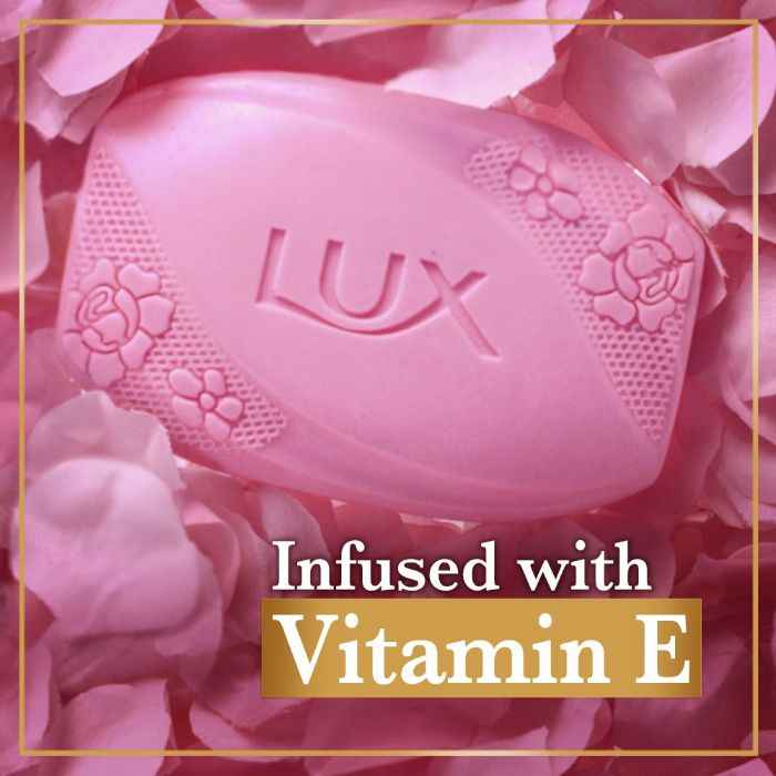 Buy LUX Soft Glow Rose & Vitamin E For Glowing Skin Beauty Soap Offer Pack 8x100 g - Purplle