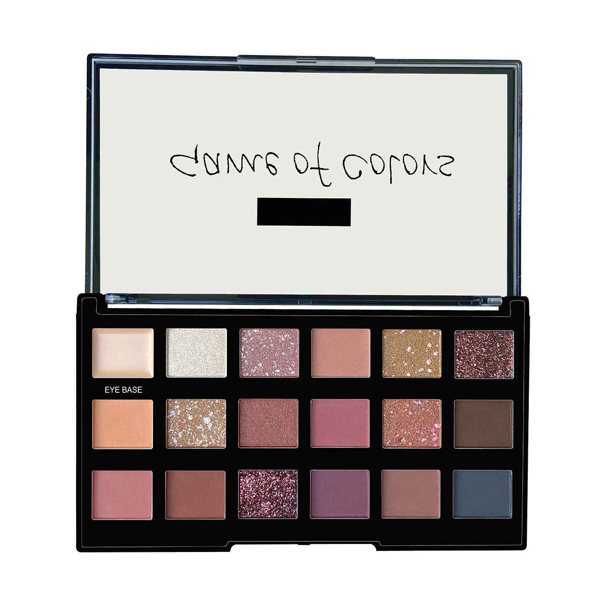 Buy Flicka Game Of Colors Eyeshadow Palette- 03 On First Thought (18Gms) - Purplle