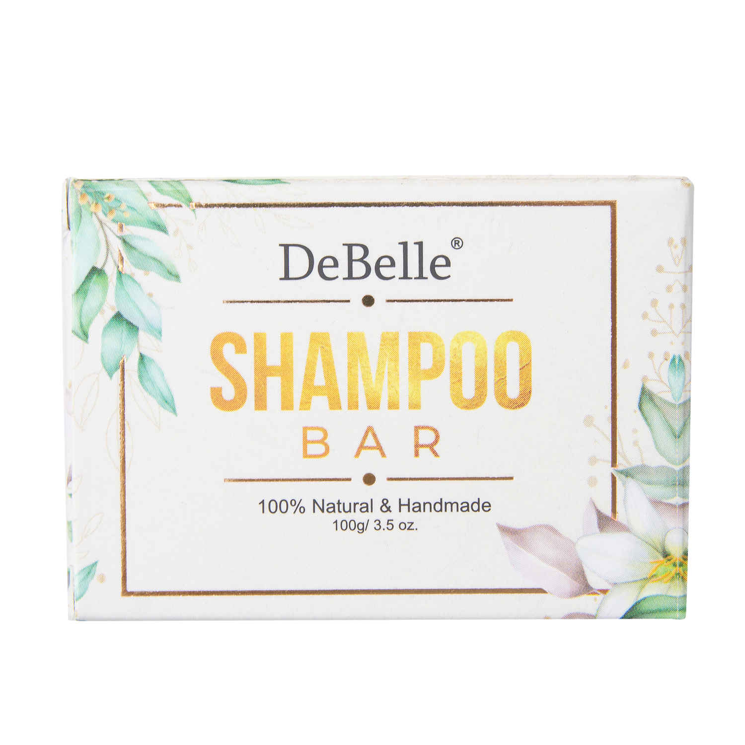 Buy DeBelle Natural & Handmade Shampoo Bar(100 g) - Purplle