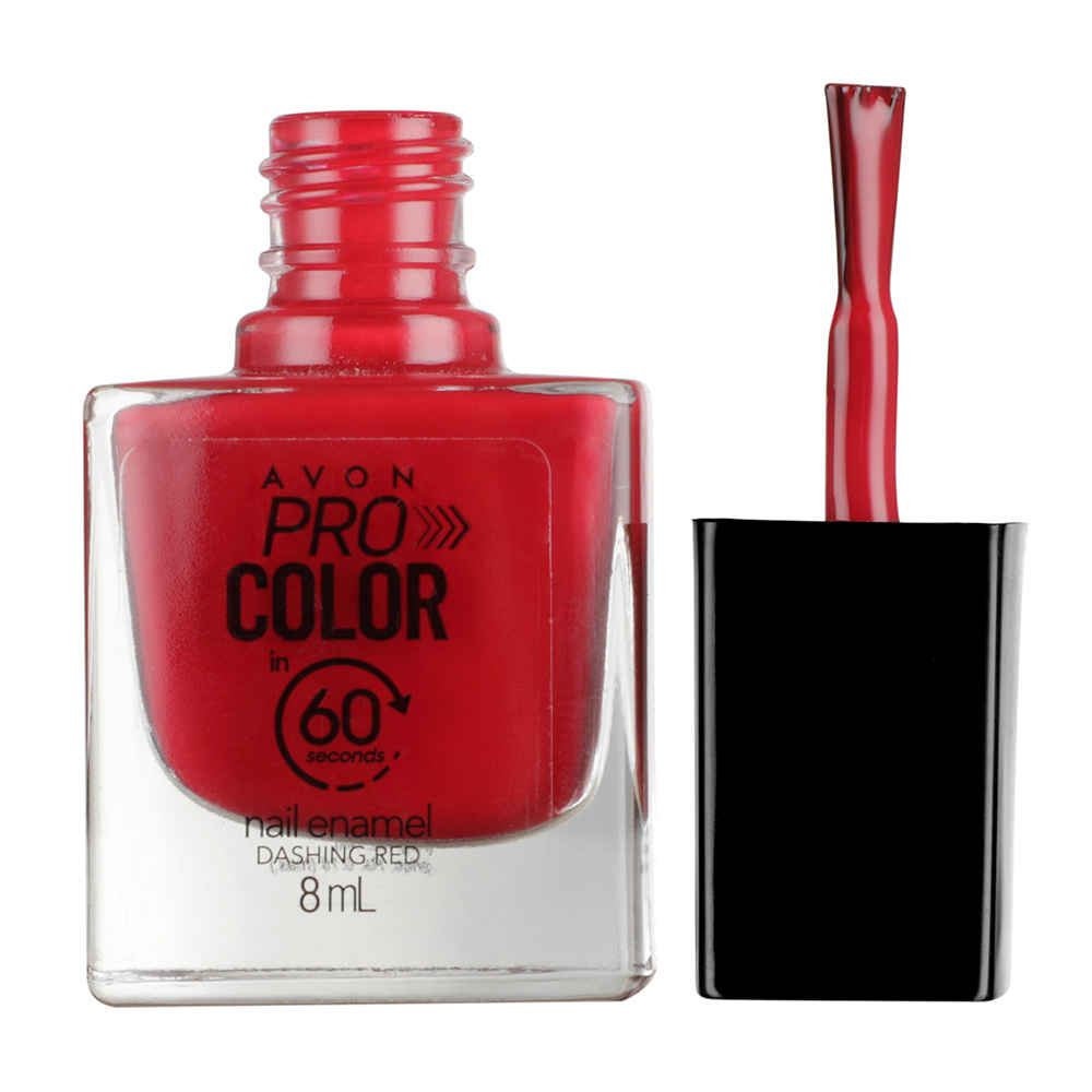 Buy Avon True Color Prospeed Nail Enamel - Dashing Red - Purplle
