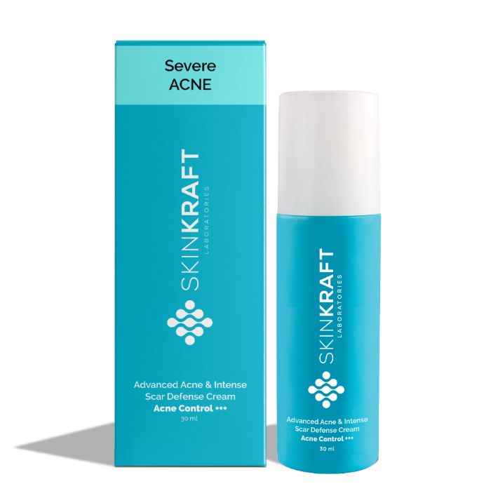 Buy SkinKraft Intense Acne Cream - Customized Advanced Acne & Intense Scar Defense Cream - Dermatologist Approved - (30 g) - Purplle