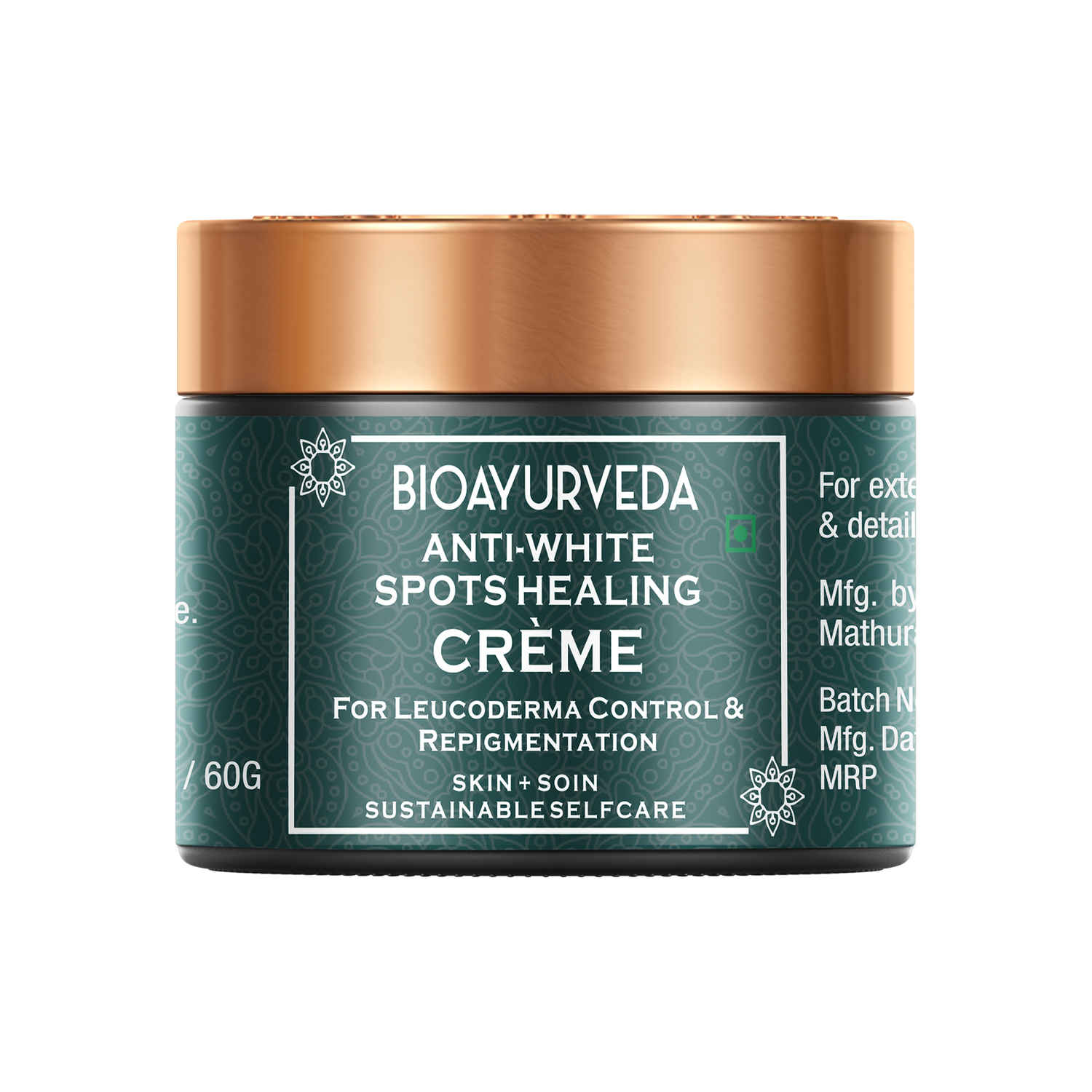 Buy BIOAYURVEDA Anti-White Spots Healing Cream 60 gm - Purplle