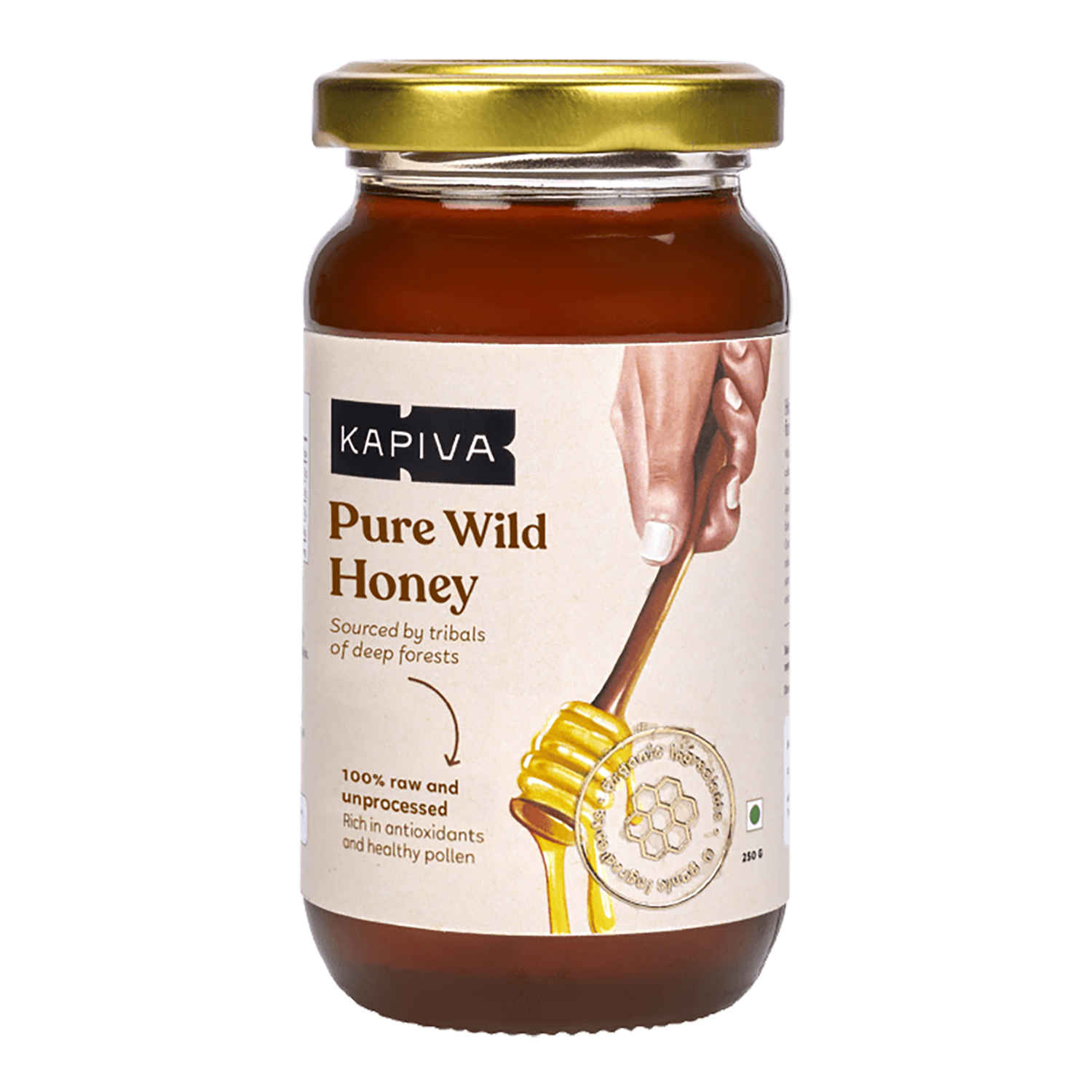 Buy Kapiva Wild Honey 250 Gm - Purplle