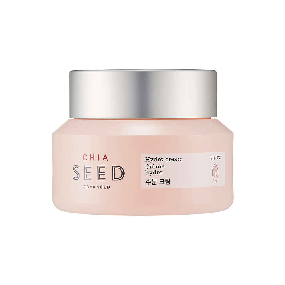 Buy The Face Shop Chia Seed Hydro Cream with Vitamin B12 & Chia Seeds, 24HR Intense Hydration Face Moisturizer 50 ml - Purplle