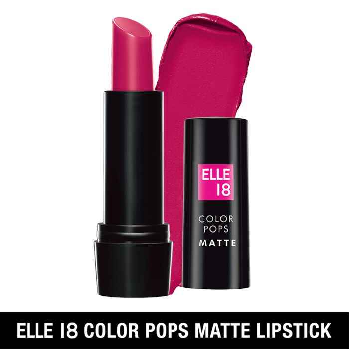 Buy Elle 18 Color Pop Matte Lip Color, Pink Show, (4.3 g) - Purplle