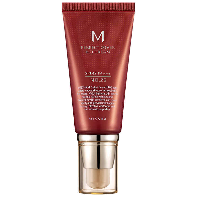 Buy MISSHA M Perfect Cover BB Cream SPF42/PA+++ (No.25/Warm Beige) (50 ml) - Purplle