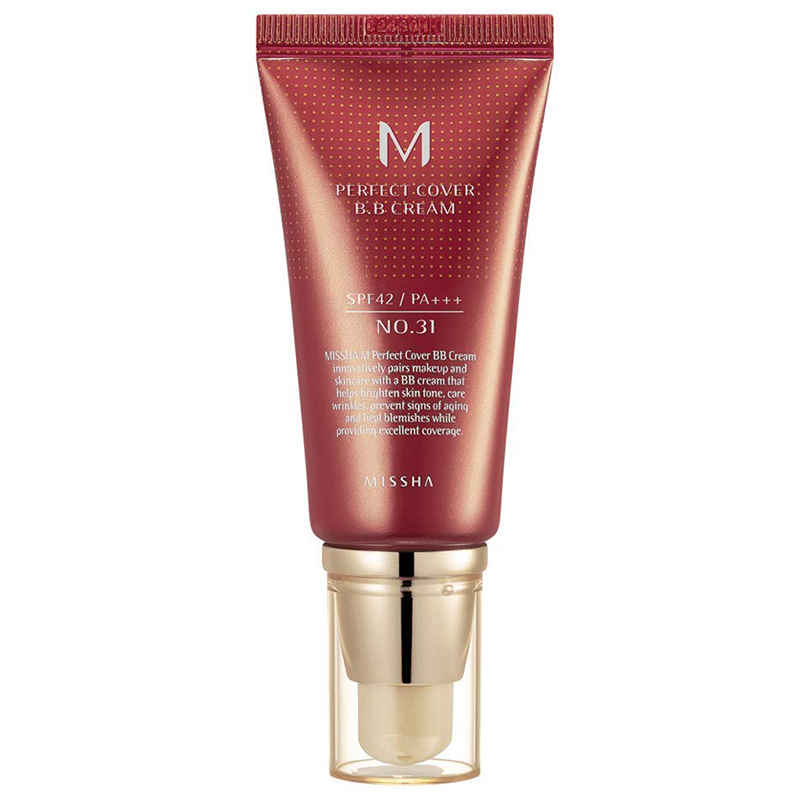 Buy MISSHA M Perfect Cover BB Cream SPF42/PA+++ (No.31/ Golden Beige) 50ml (50 ml) - Purplle