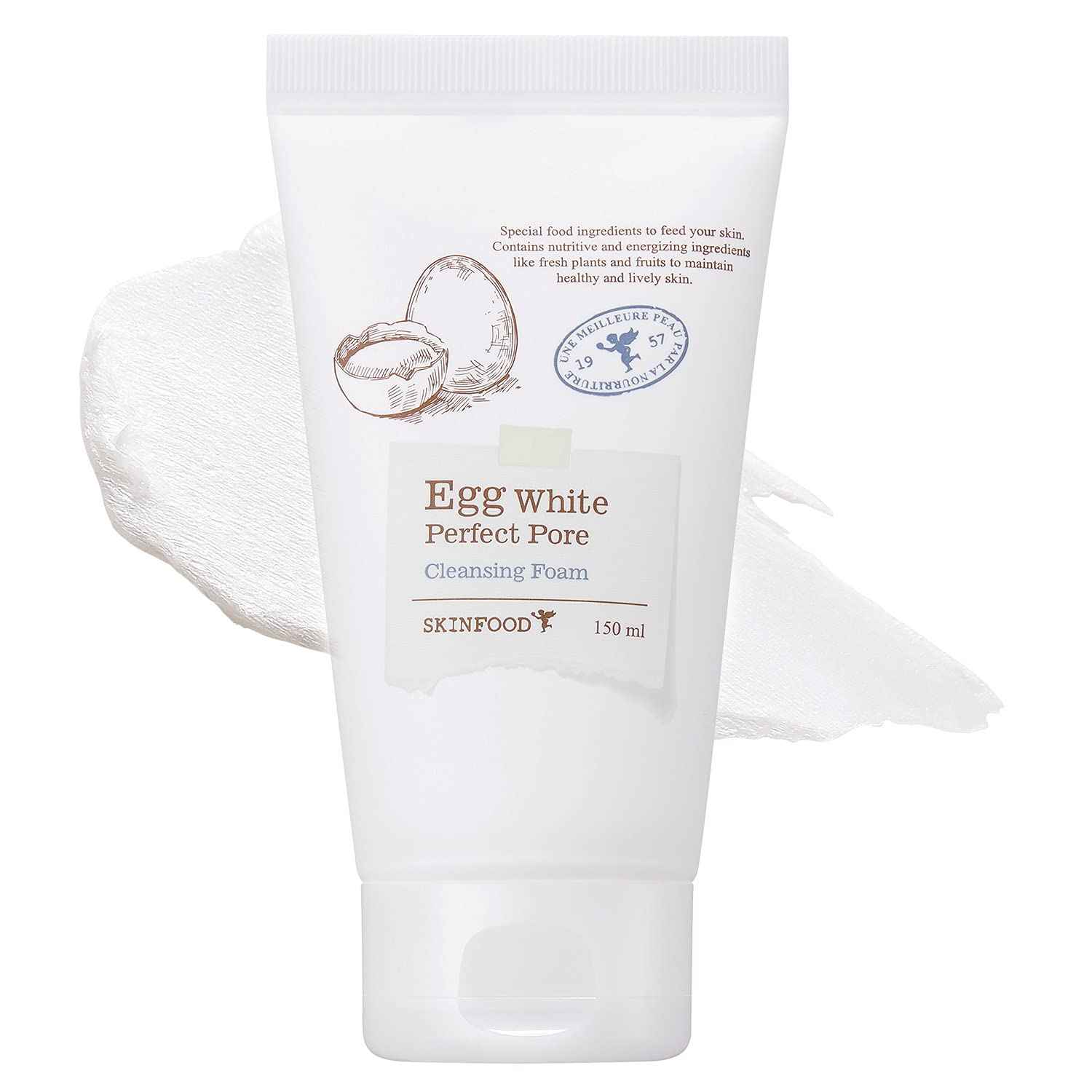 Buy Skinfood Egg White Perfect Pore Cleansing Foam (150 ml) - Purplle
