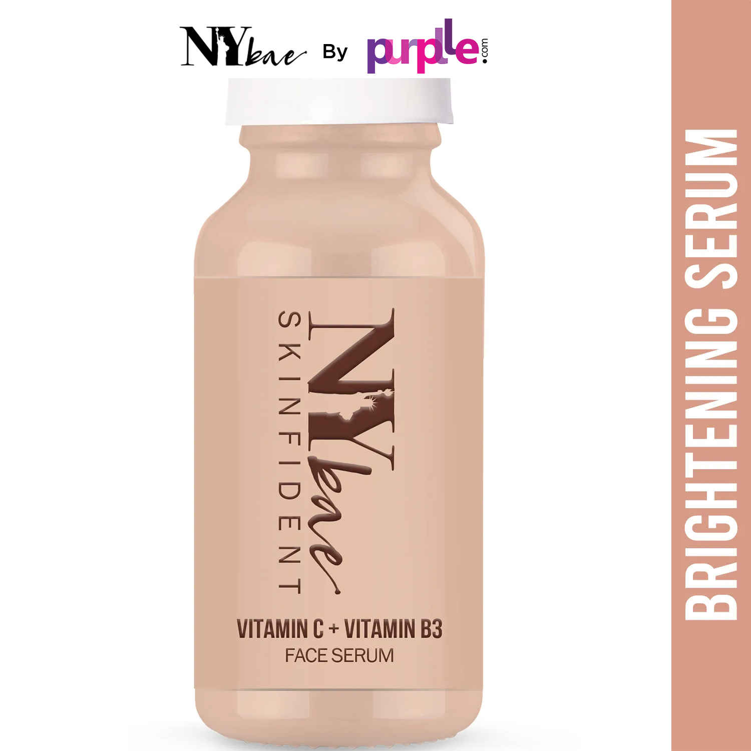 Buy NY Bae SKINfident Face Serum - Vitamin C + Vitamin B3 (20 ml) - Purplle