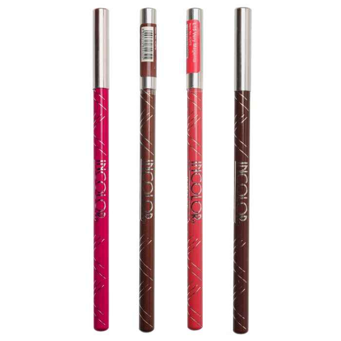 Buy Incolor Intense Lip Pencil Combo 03 Pack of 4 (1.7.15.18) - Purplle