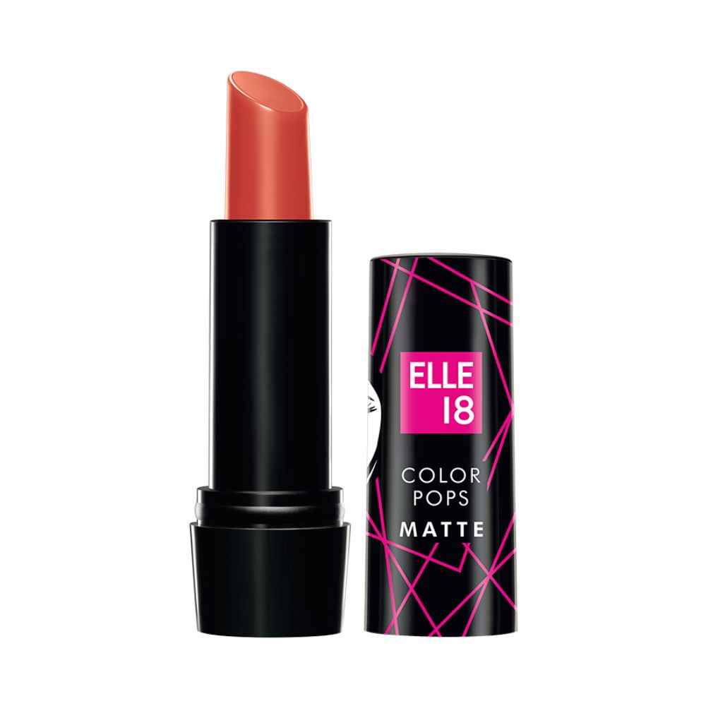 Buy Elle 18 Color Pop Matte Lip Color, B1, Tan Nude, 4.3 g - Purplle
