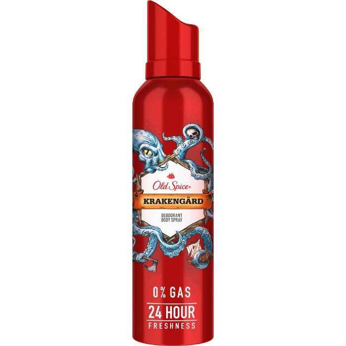 Buy Old Spice Krakengard No Gas Deodorant Body Spray Perfume (140 ml) - Purplle