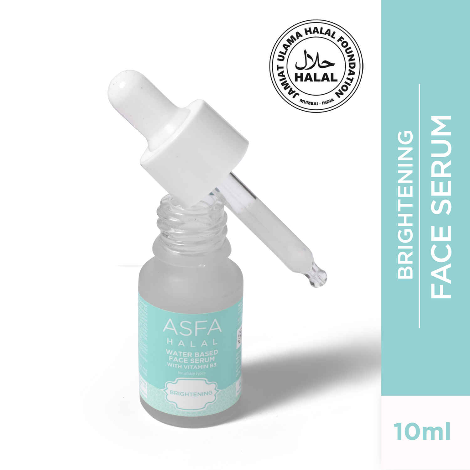 Buy Asfa Halal Water Based Face Serum with Vitamin B3 (10 ml) - Purplle