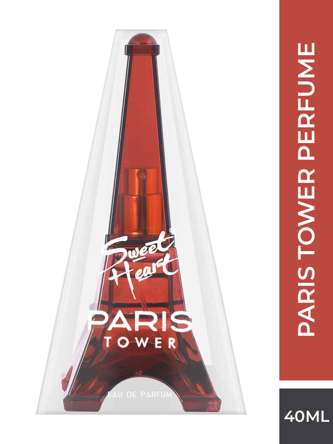 Buy Sweet Heart Brown Paris Tower Eau De Parfum, 40ml - Purplle