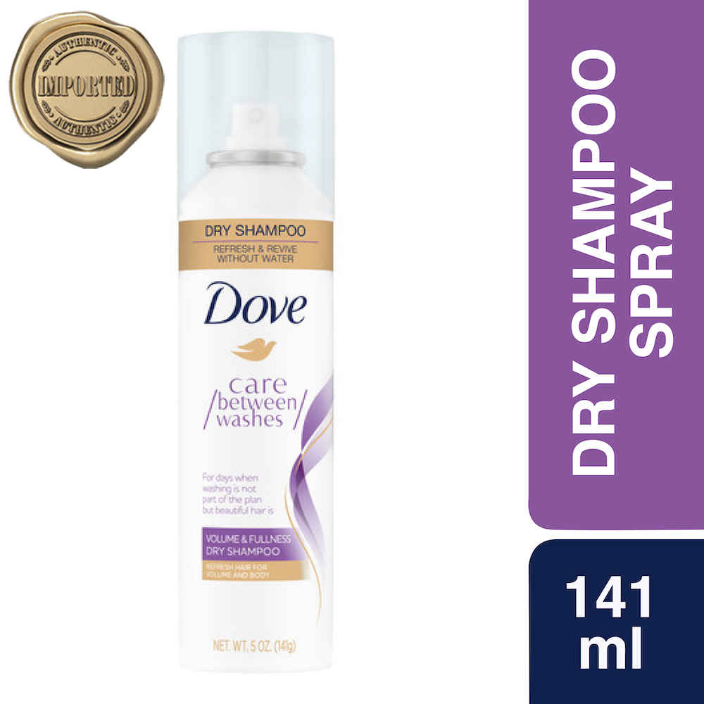 Buy Dove Volume And Fullness Dry Shampoo Spray For Reviving Oily Scalp 141 ml - Purplle