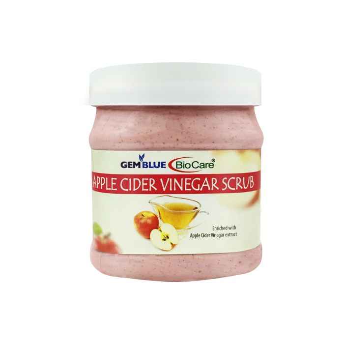 Buy Gemblue Biocare Apple Cider Vinegar Scrub (500 ml) - Purplle