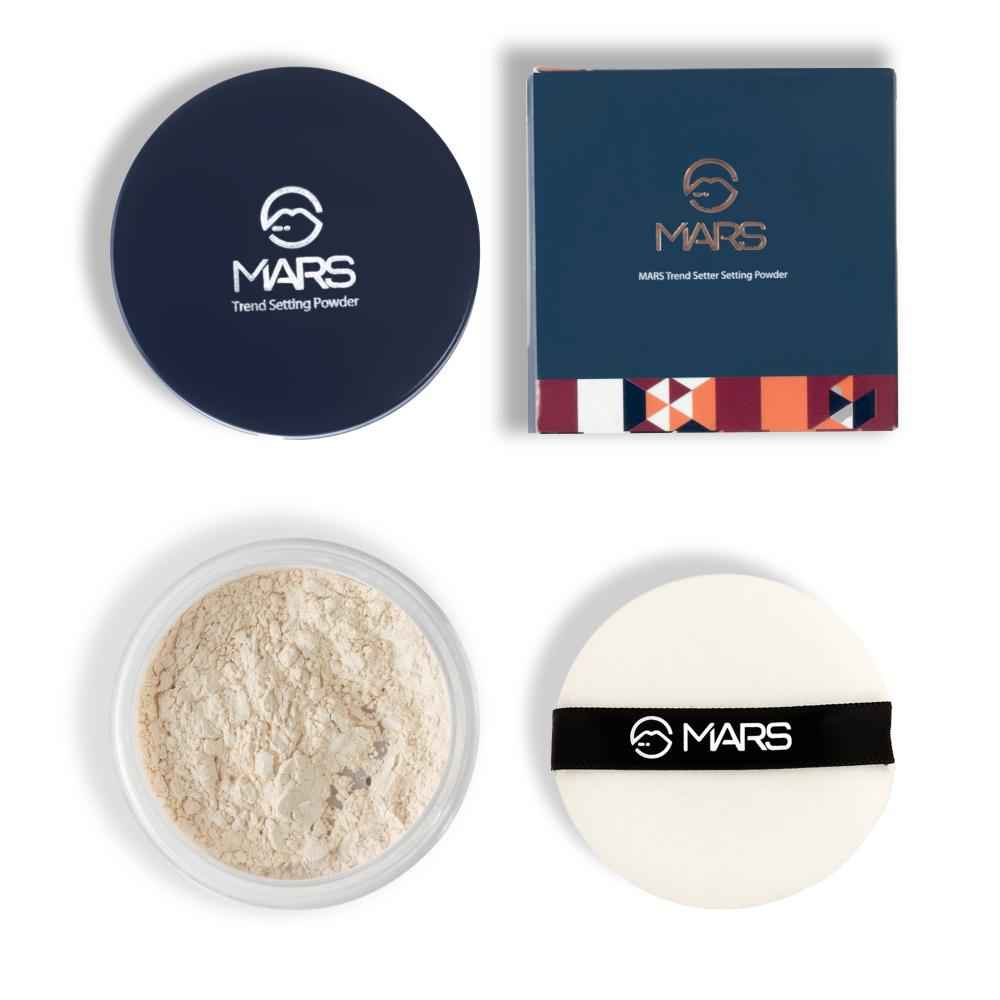 Buy MARS Trend Setting Loose Powder | Lightweight & Long Lasting | Ultra fine Setting Powder for face Makeup (8 gm) (04-Brighening) - Purplle