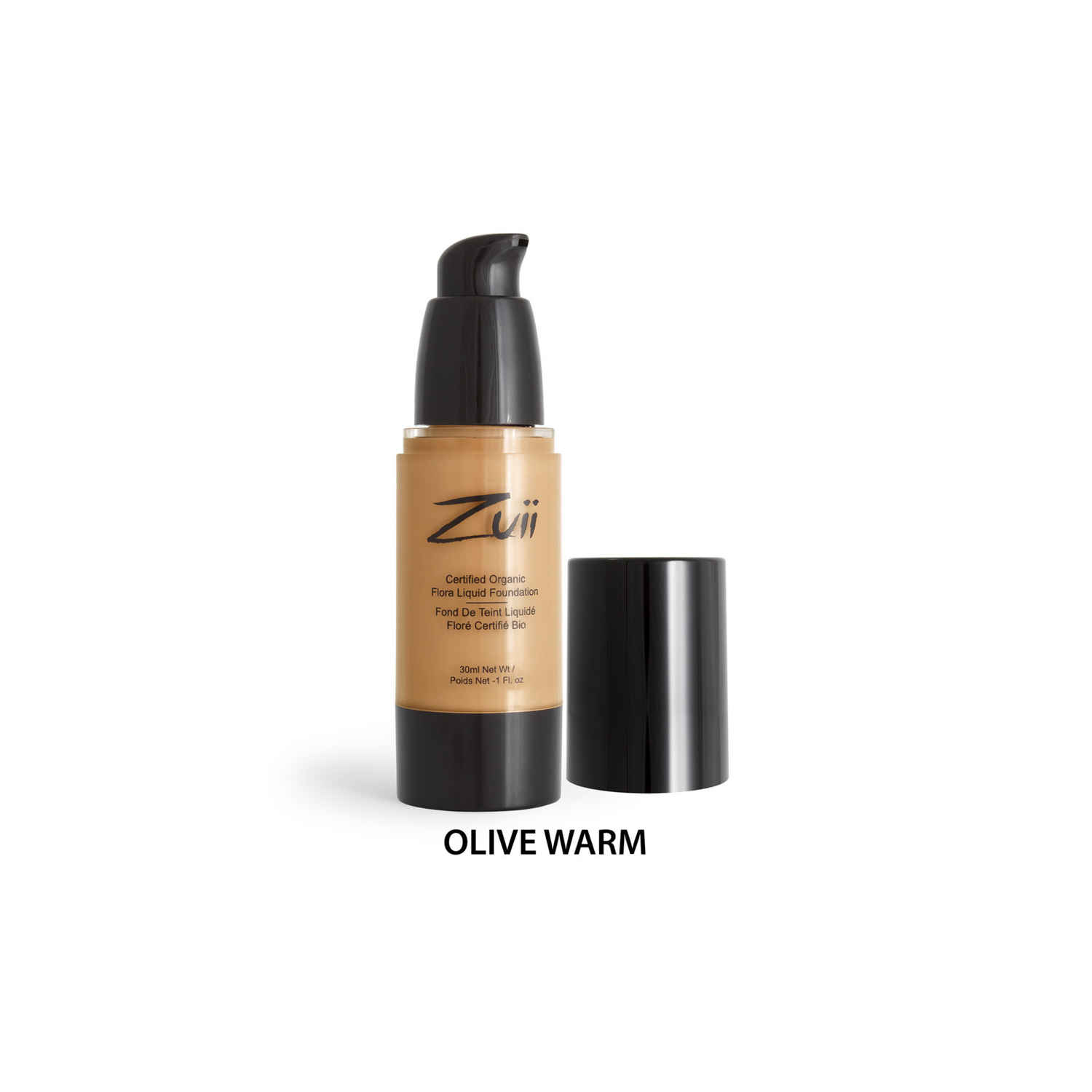 Buy Zuii Organic Certified Liquid Foundation - Warm Olive - Purplle