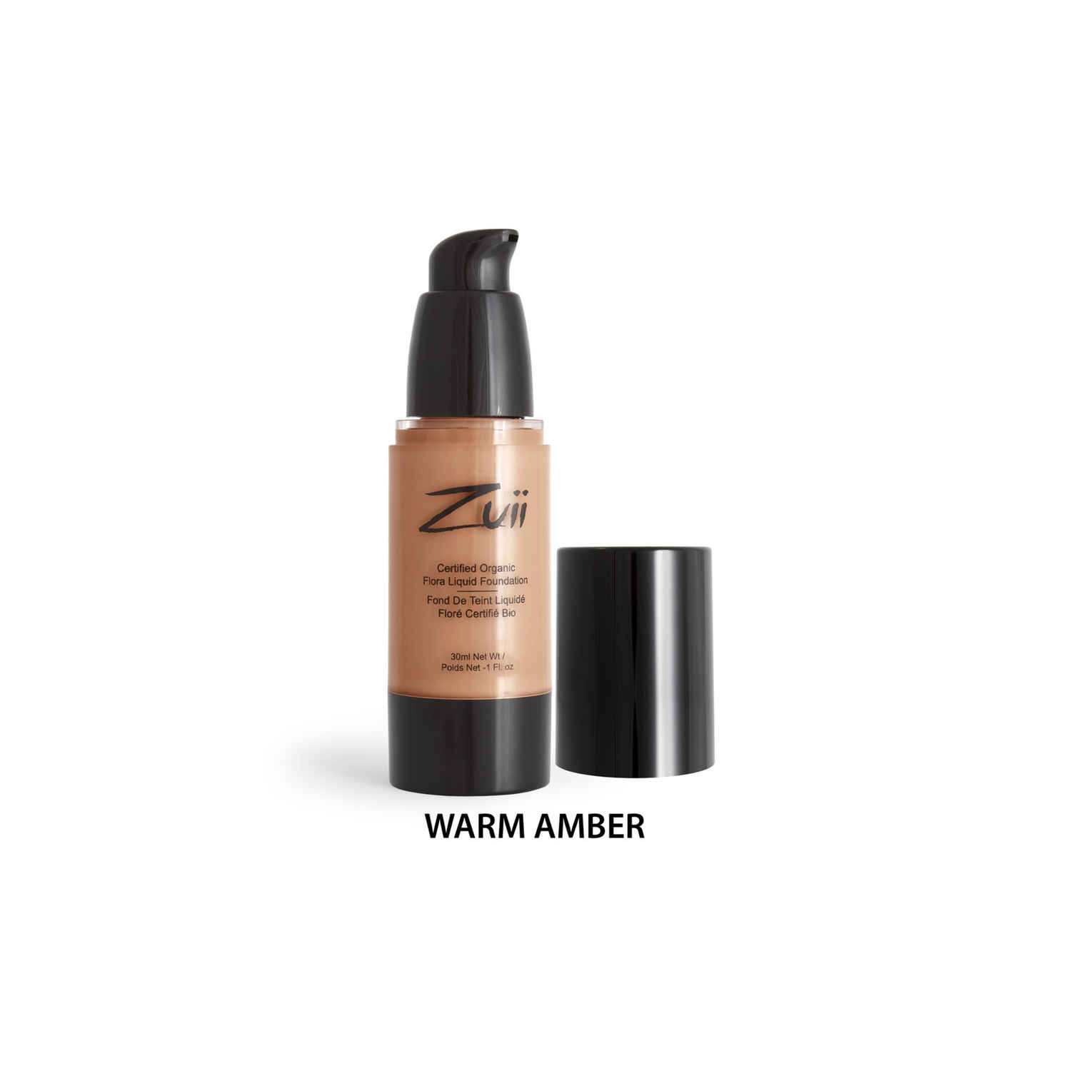 Buy Zuii Organic Certified Liquid Foundation - Warm Amber - Purplle
