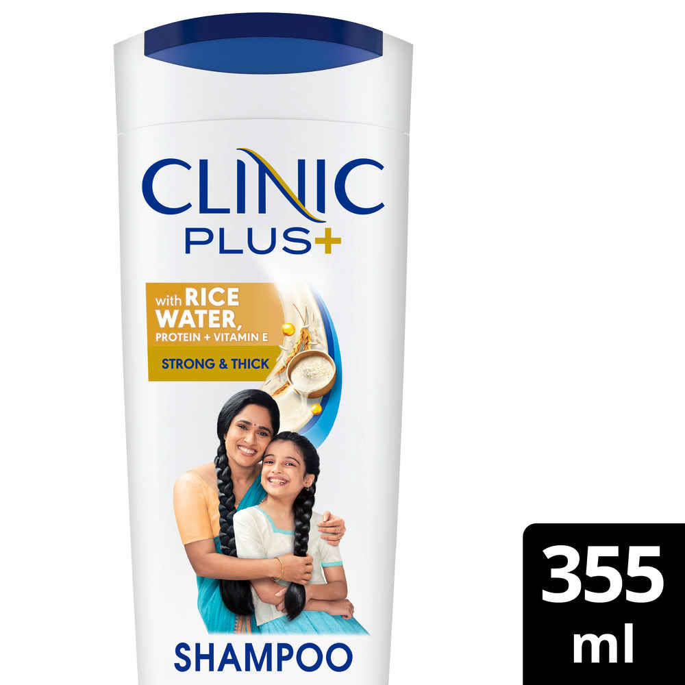 Buy Clinic Plus Strong & Extra Thick Shampoo With Milk Protein & Almond Oil, 355 ml - Purplle
