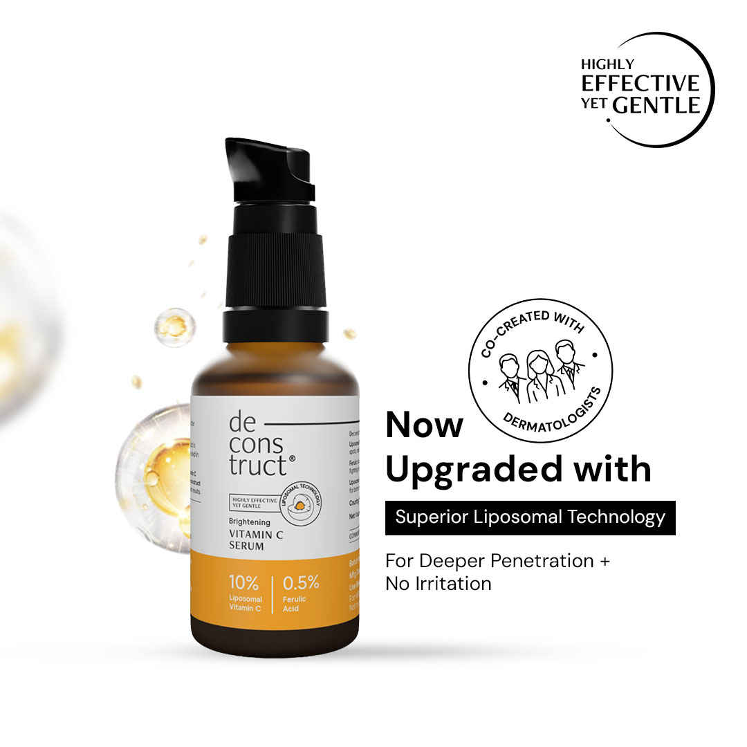 Buy Deconstruct 10% Vitamin C Serum for Brightening With Liposomal Technology | Non-Irritating 30 ml - Purplle