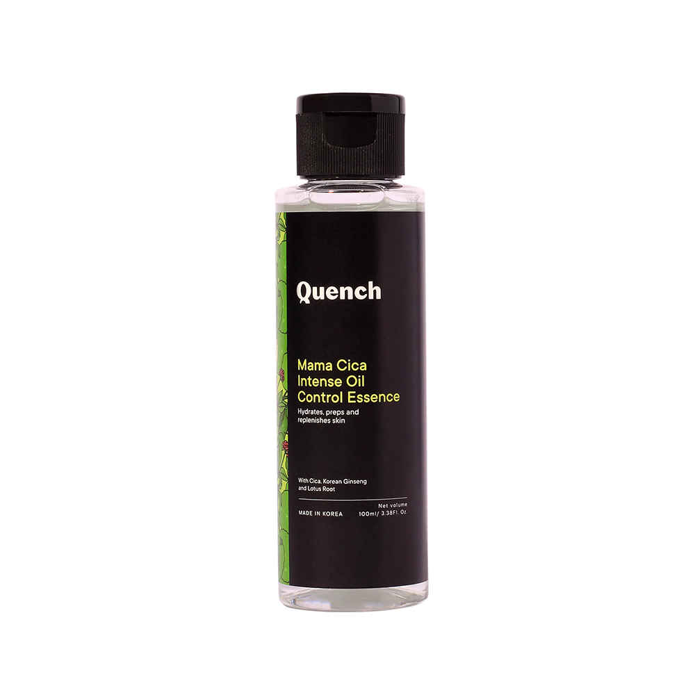 Buy Quench Mama Cica Intense Oil Control Toner | Korean Essence for Oily Skin| For Open Pore Tightening| Made in Korea| For Men & Women ((100ml) - Purplle