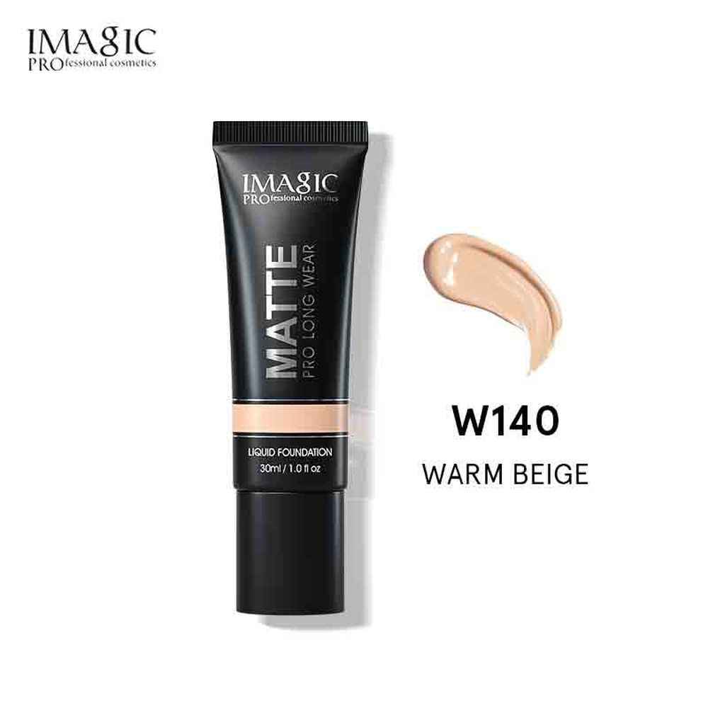 Buy IMAGIC PROfessional MATTE PRO’ LONG WEAR FOUNDATION FA128-W140 NETURAL HONEY - Purplle