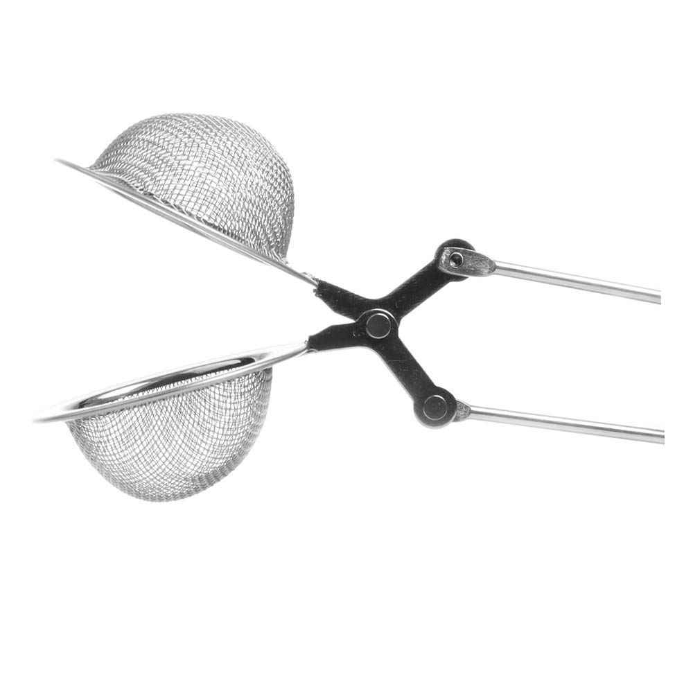 Buy TGL Perfect Pincer Ball Shaped Stainless Steel Loose Leaf Tea Infuser/Strainer with Squeeze Handle |Mesh Infuser (Tea Ball Infuser, Tea Strainer, Ball Strainer, Tea Filter, Tea Maker) - Purplle