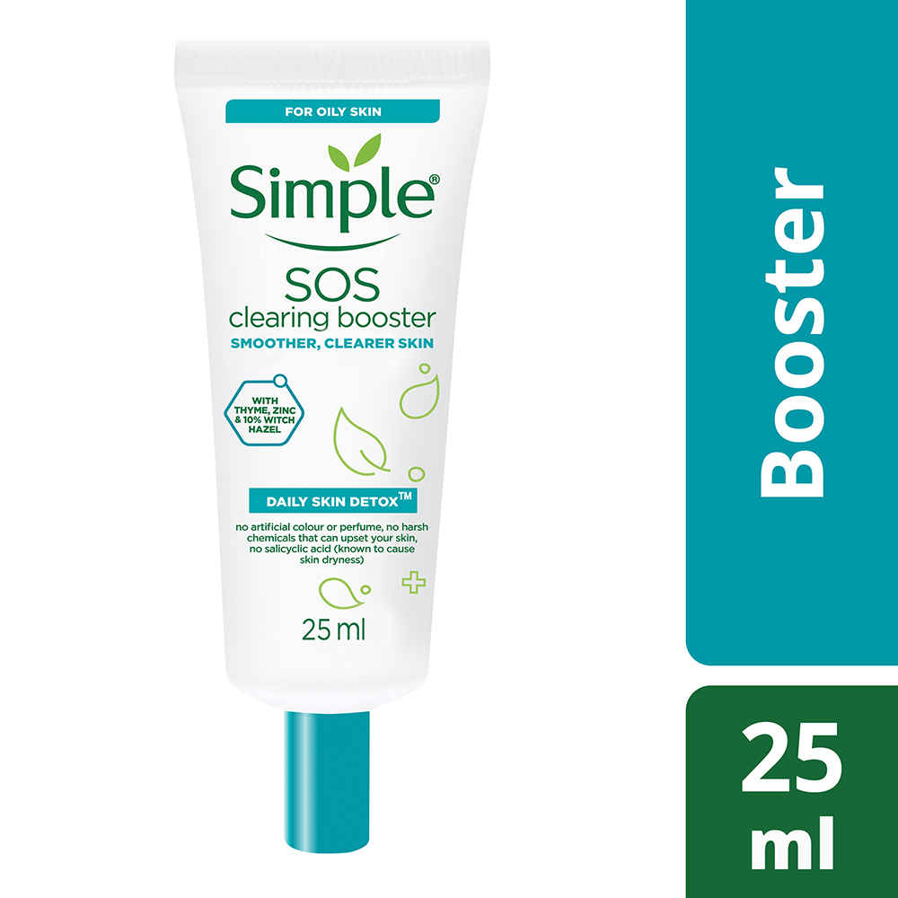 Buy Simple Daily Skin Detox SOS Clearing Booster 25 ml - Purplle