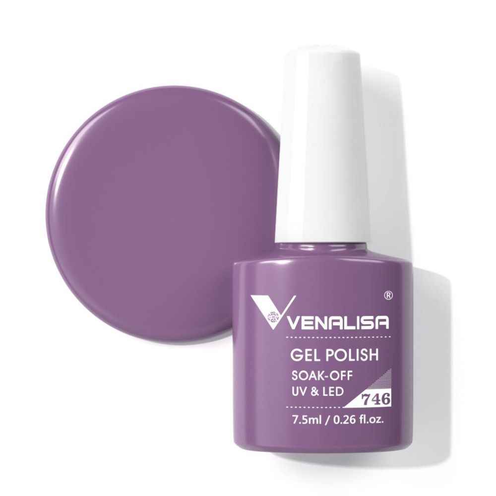 Buy VENALISA Spring Summer Gel Nail Polish UV LED Soak Off Manicure Starter,Suitable to DIY at Home Nail Art Salon (VEN-7.5ml-746) - Purplle