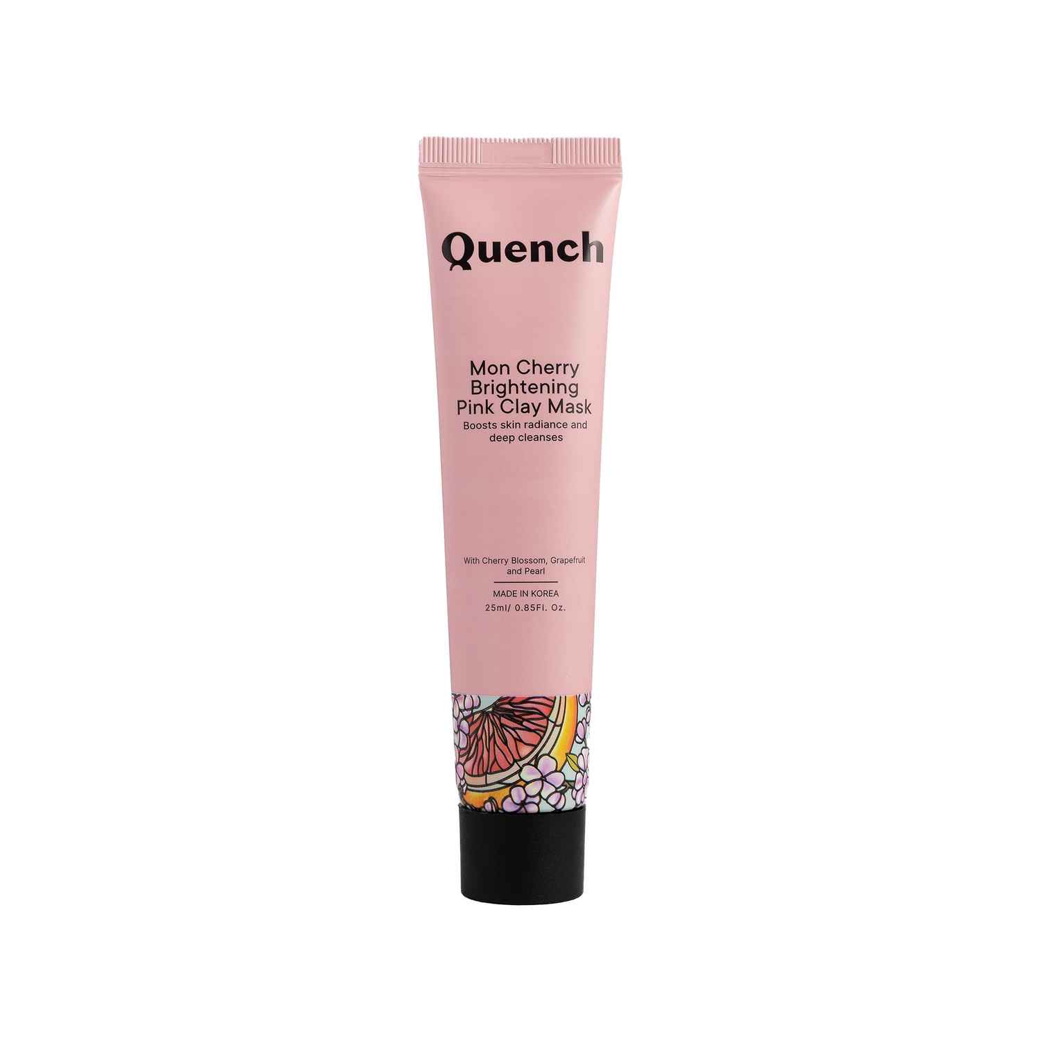 Buy Quench Botanics Mon Cherry Brightening Pink Clay Mask (25 ml) - Purplle
