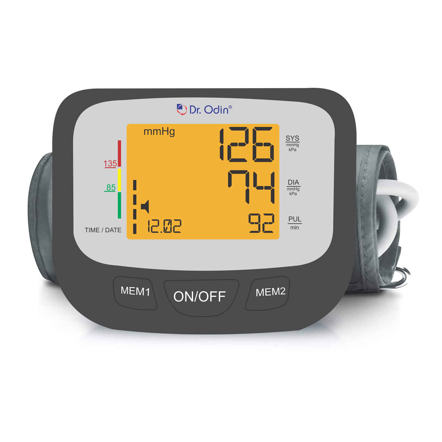 Buy Dr. Odin Digital Blood Pressure Monitor  (Black) - TSB-602S - Purplle