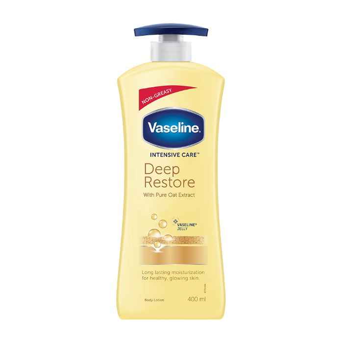 Buy Vaseline Intensive Care Deep Restore Body Lotion (400 ml) - Purplle