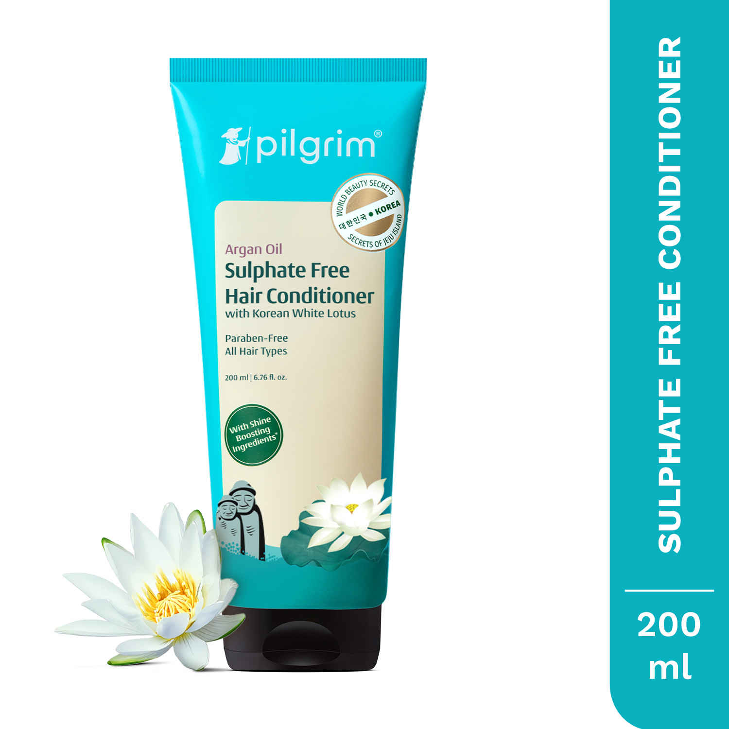 Buy Pilgrim Argan Oil Hair Conditioner, 200 ml - Purplle