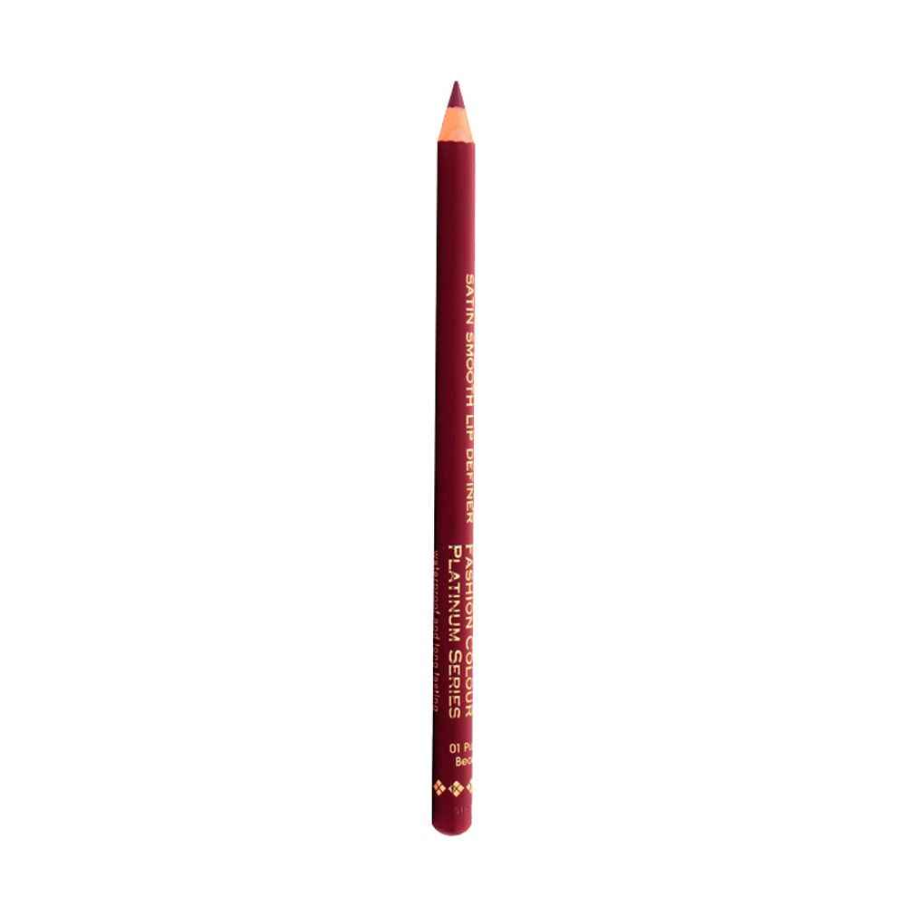 Buy FASHION COLOUR SATIN SMOOTH LIP DEFINER - 1 PURPLE BEAUTY - Purplle